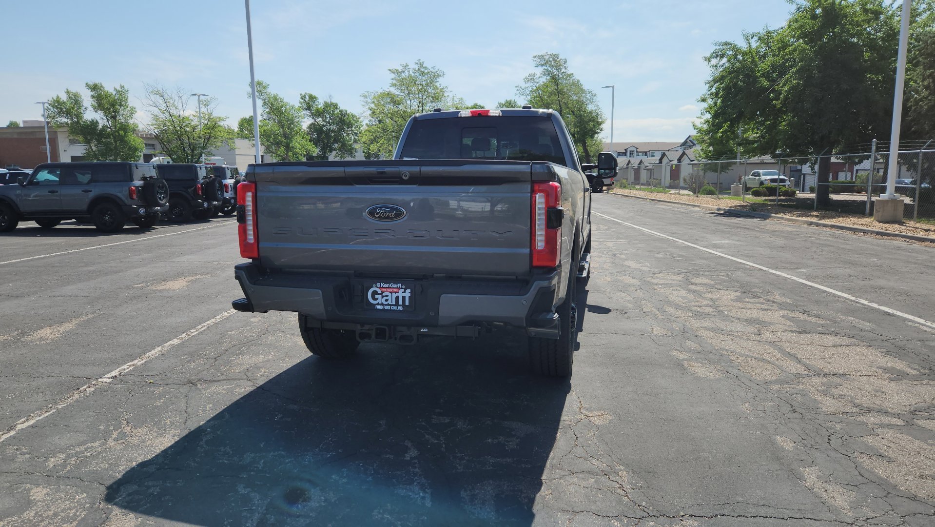 New 2026 Carbonized Gray Metallic Ford LARIAT image 13