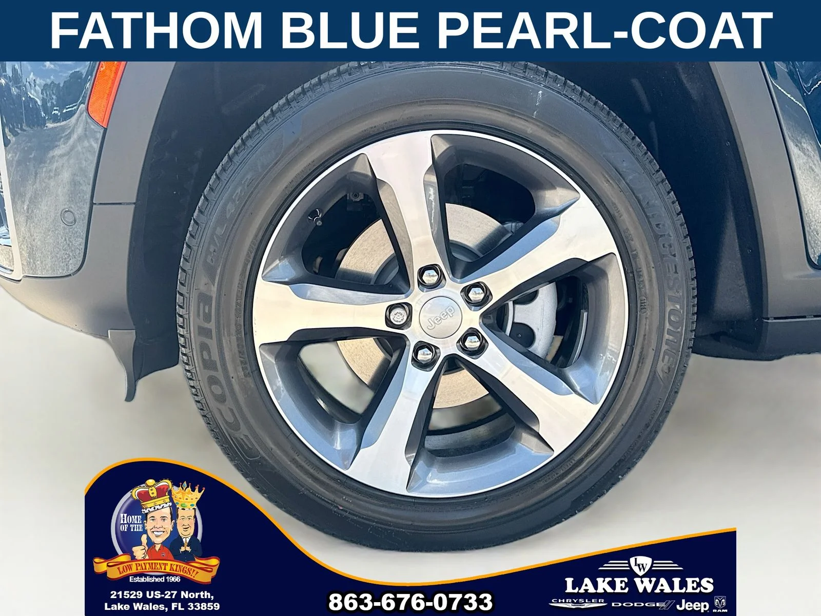 New 2026 Fathom Blue Pearl-Coat Exterior Paint Jeep Limited image 30