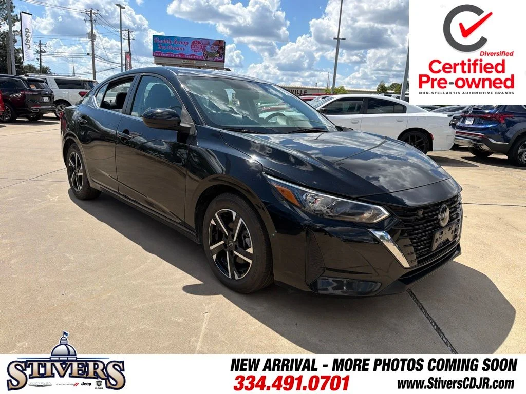 Certified Used 2024 Black Nissan SV image 1