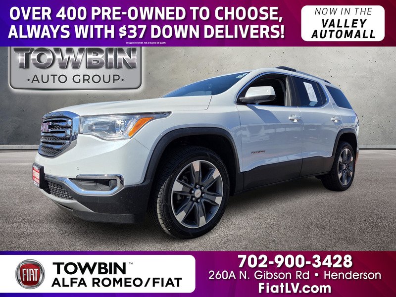 Used 2018 White GMC SLT-2 image 1