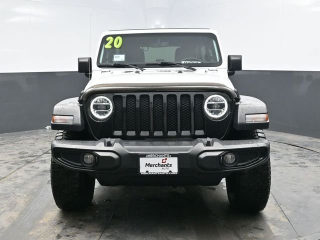 Used 2020 White Jeep Unlimited Willys image 2