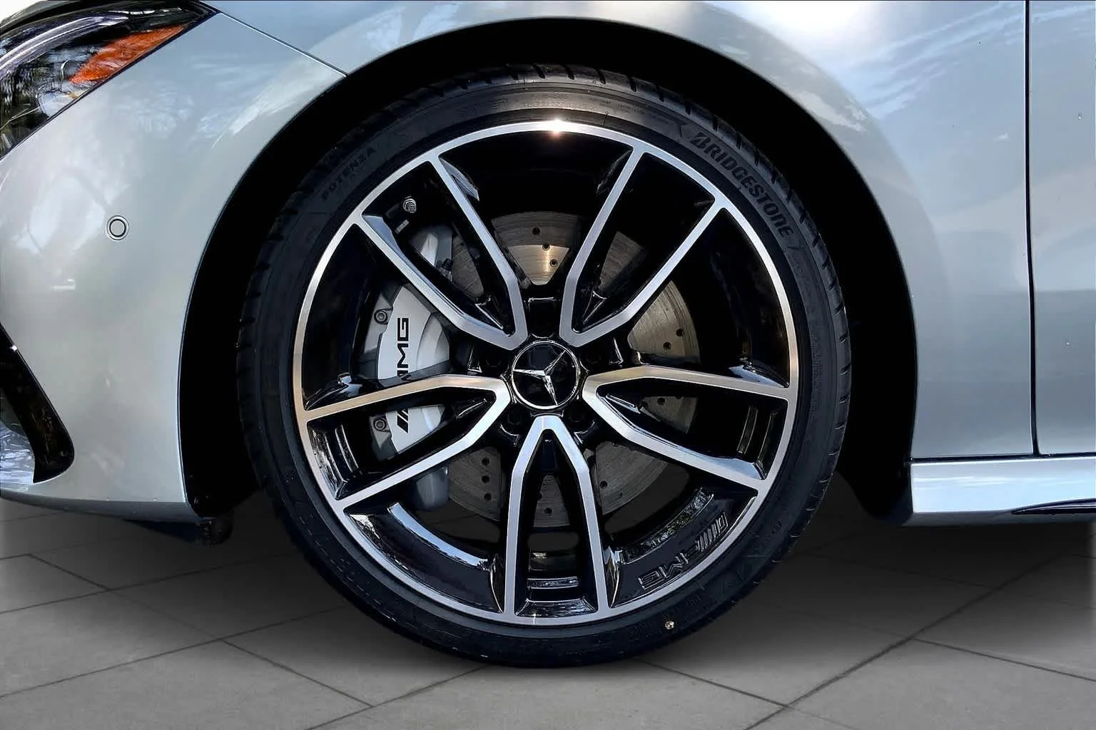 Certified Used 2025 Cirrus Silver Metallic Mercedes-Benz AMG® CLA 35 image 15