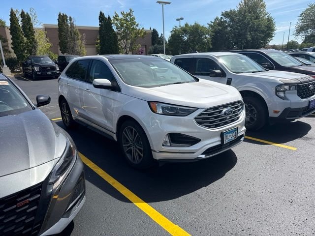 Used 2019 White Ford Titanium image 2