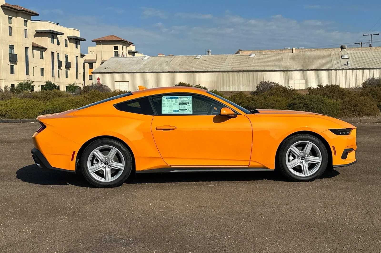 New 2026 Orange Fury Metallic Tri-coat Ford EcoBoost® Fastback image 2