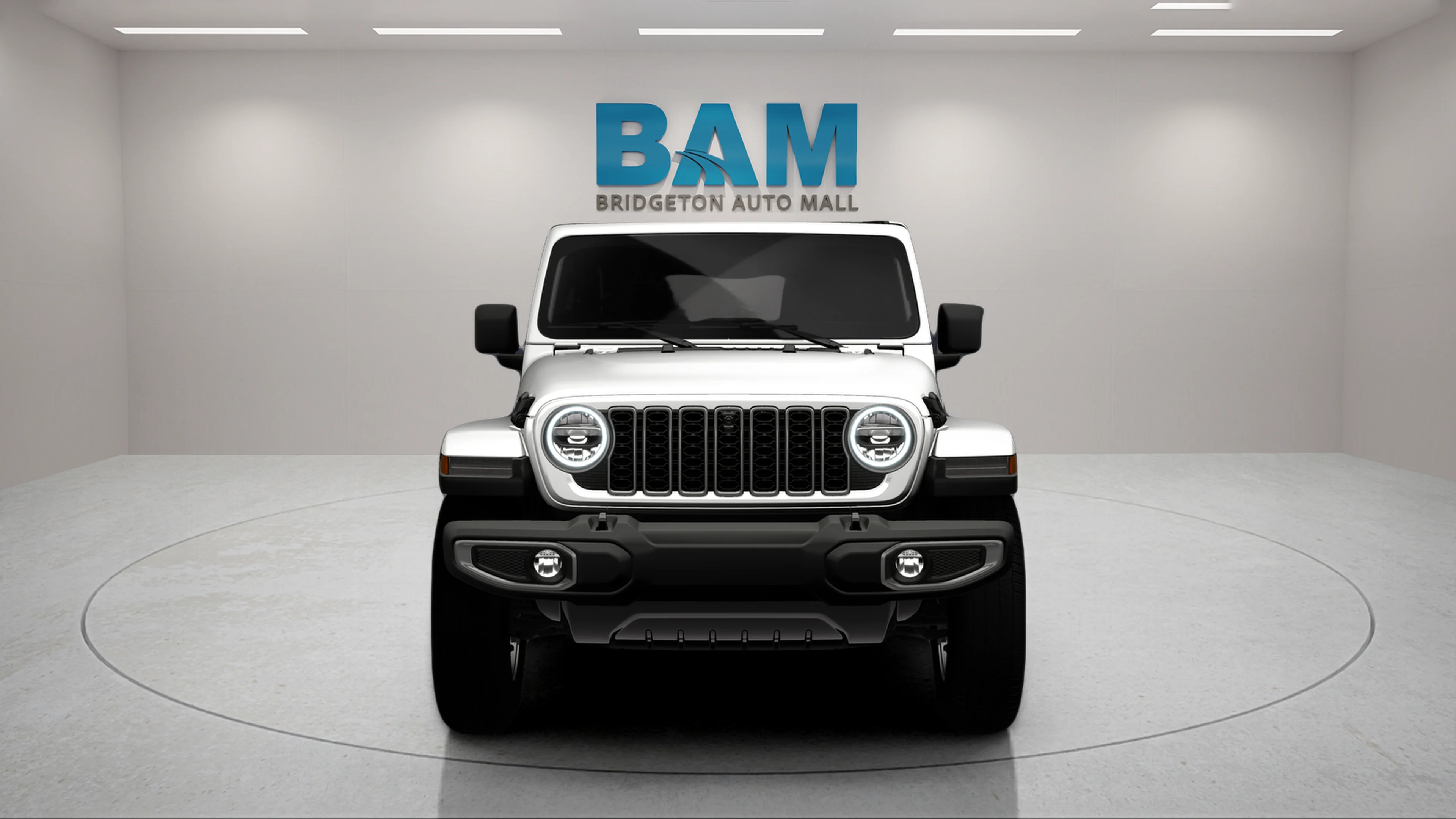 New 2026 Bright White Clearcoat Jeep Sahara image 15
