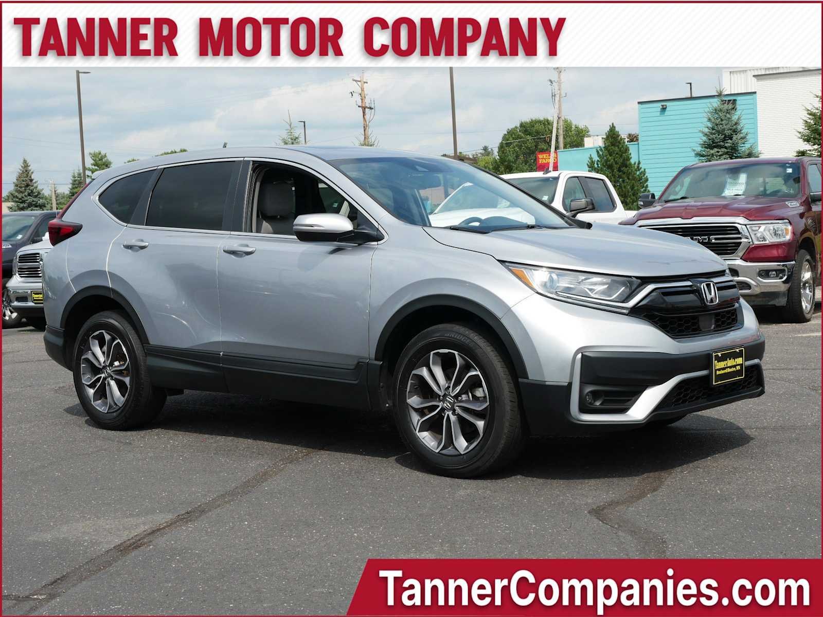 Lunar Silver Metallic 2022 Honda CR-V EX-L AWD SUV / Crossover All-Wheel Drive Continuously Variable Transmission