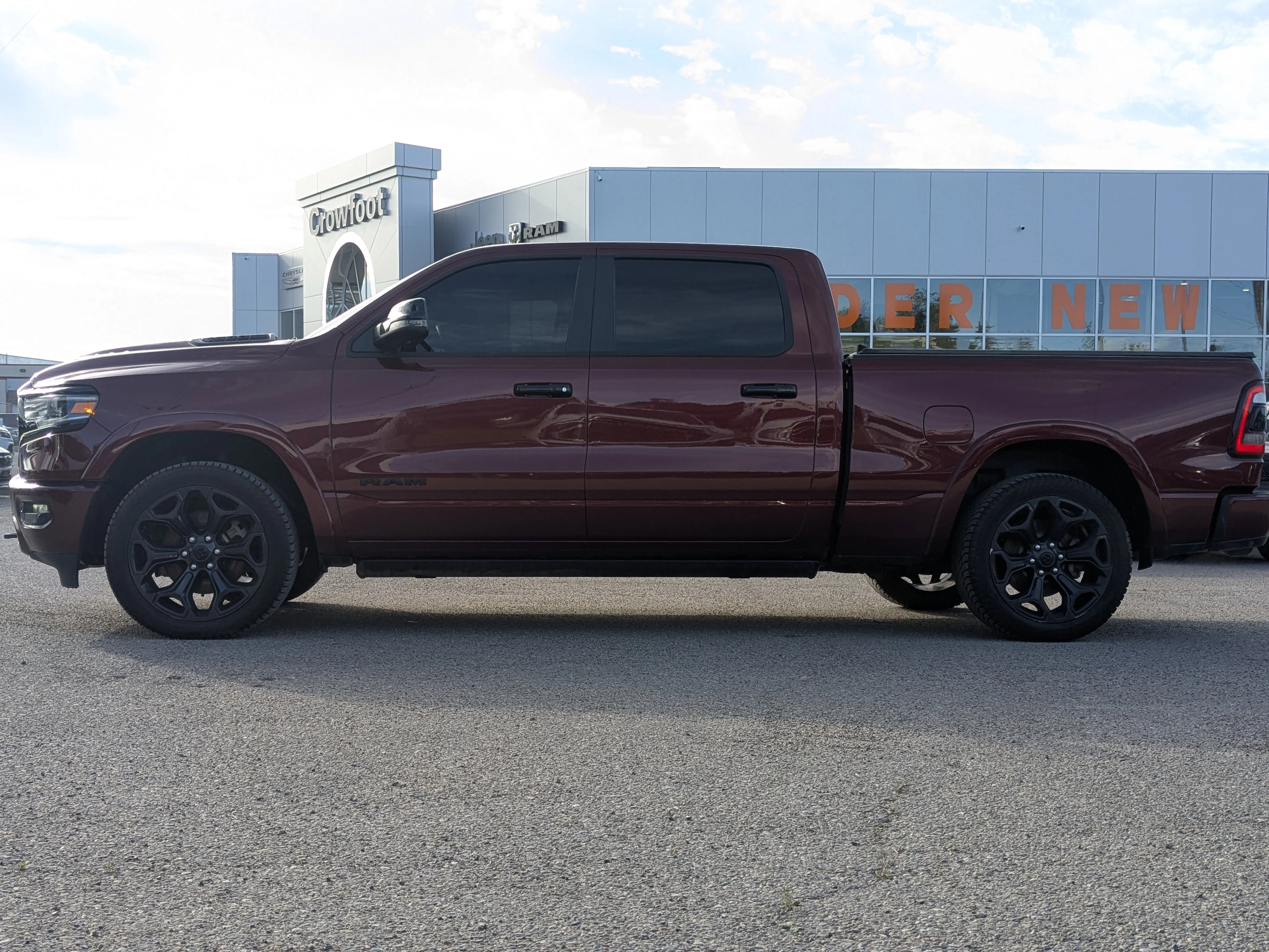 Used 2024 Red RAM Limited - Level I - Dual Pane Sunroof - Night Edition & More image 5