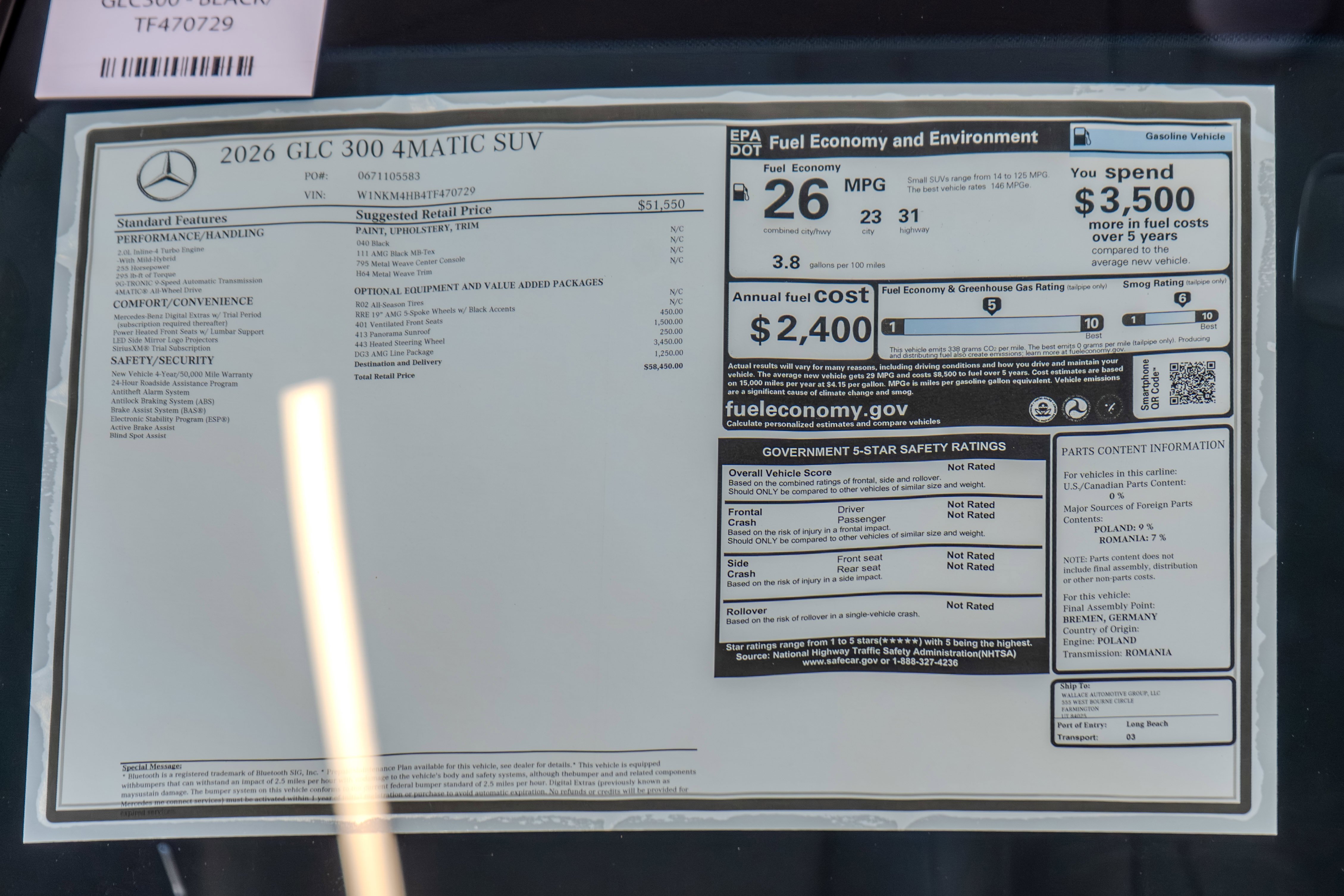2026 Mercedes-Benz GLC Base - Photo 72