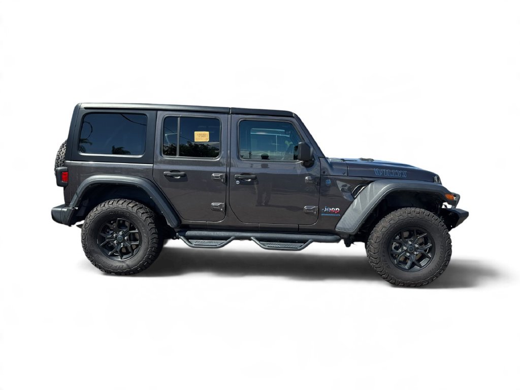 Used 2024 Gray Jeep Willys 4xe image 23