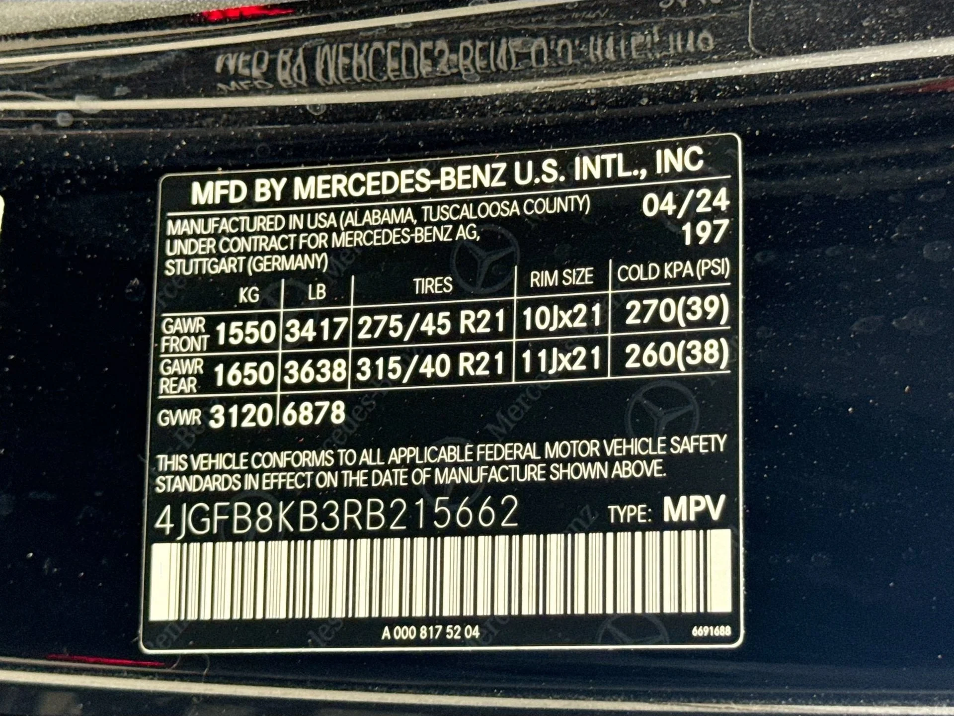 Used 2024 Obsidian Black Metallic Mercedes-Benz GLE 63 S AMG® image 29