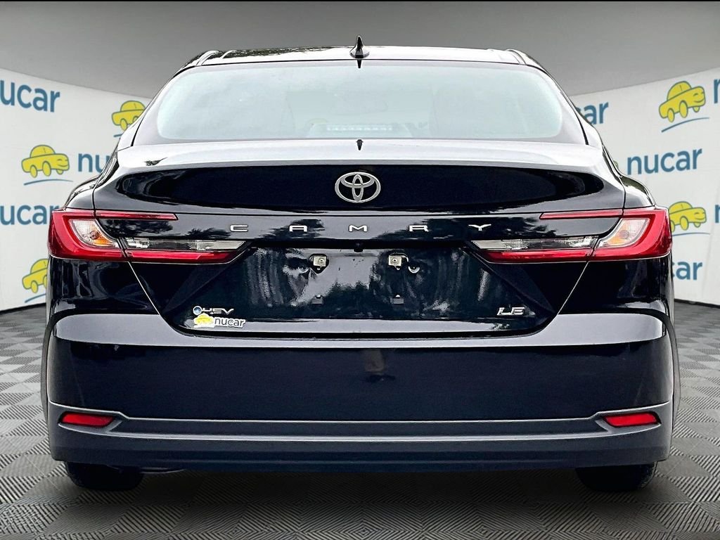 Used 2025 Black Toyota LE image 5