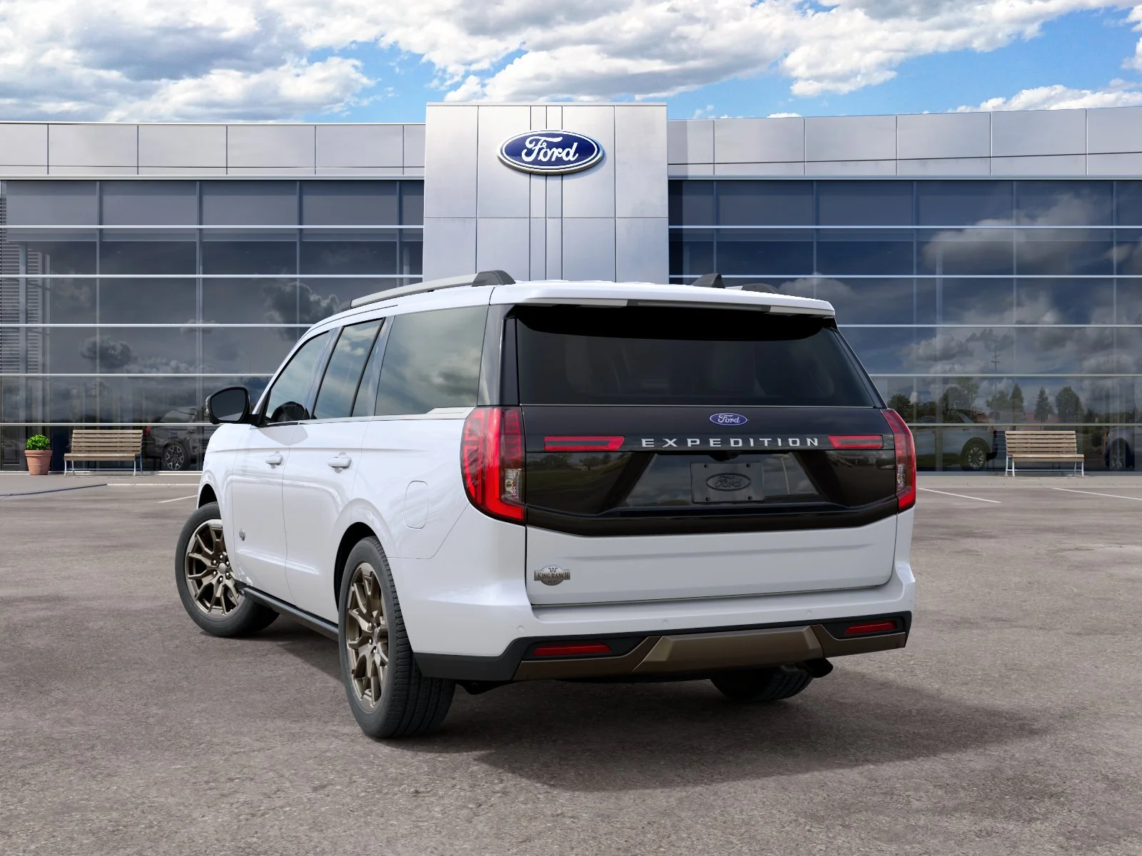 New 2027 Star White Metallic Tri-Coat Ford King Ranch image 43