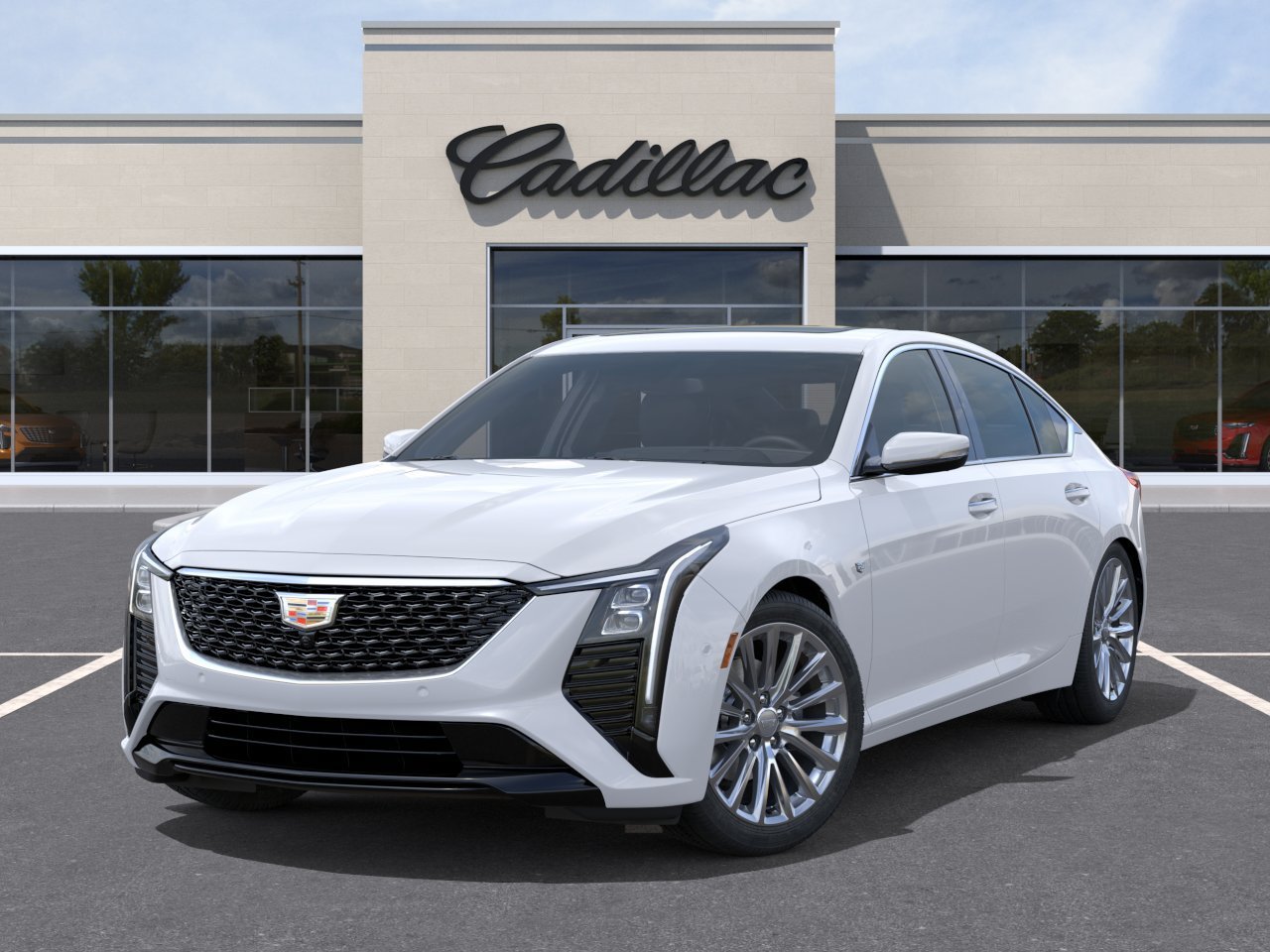 New 2026 Vibrant White Tricoat Cadillac Premium Luxury image 6