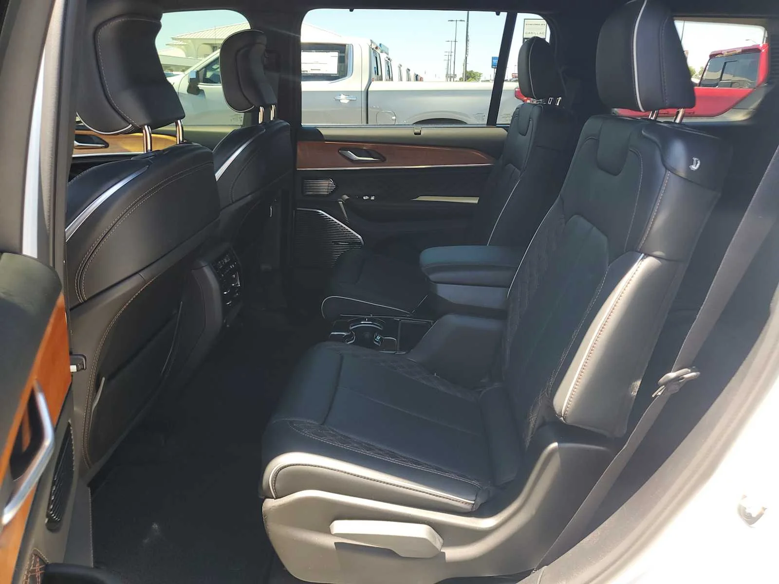 Used 2023 Bright White Clearcoat W Jeep Summit Reserve image 14