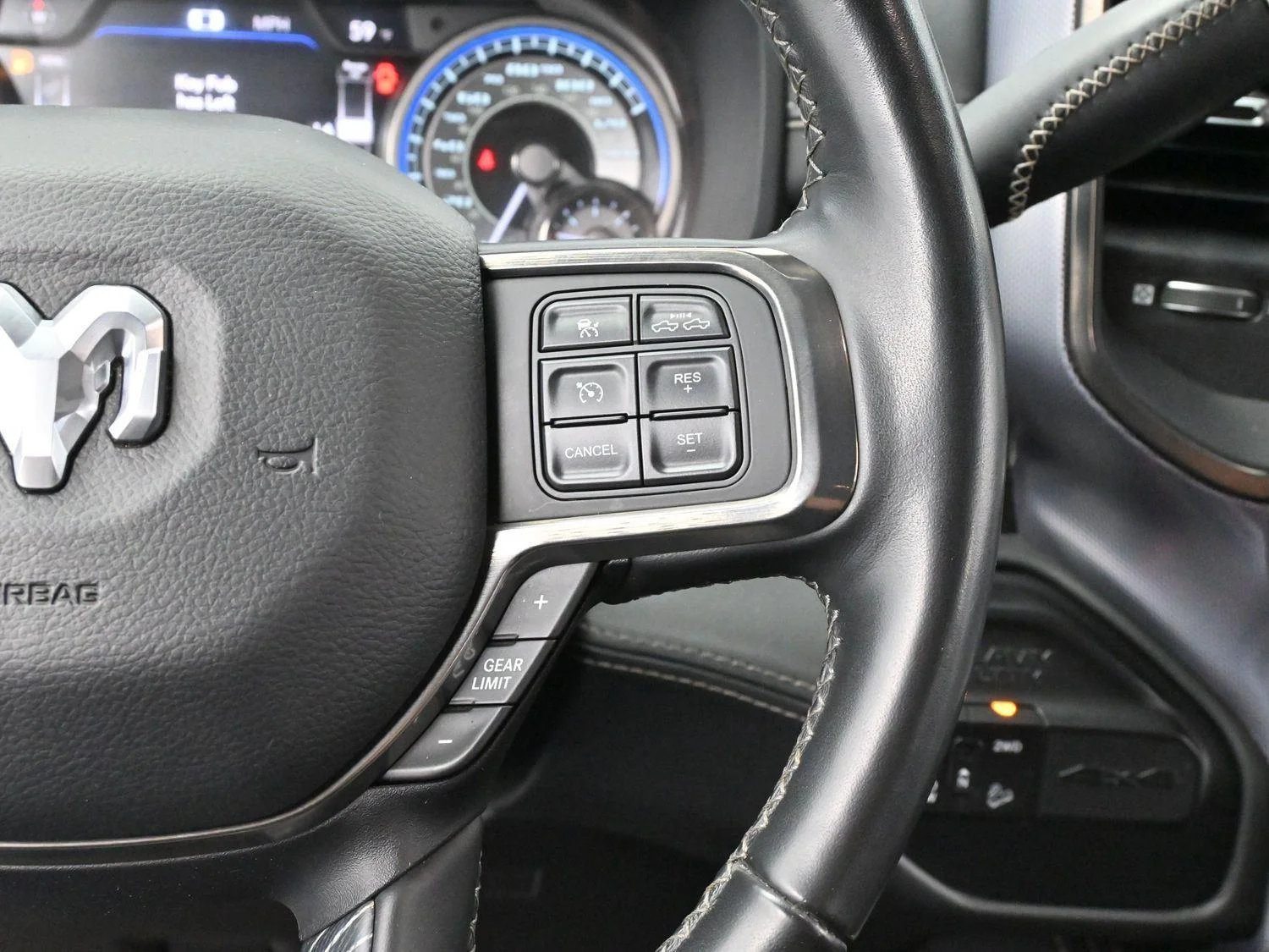 Used 2020 Bright White Clearcoat Ram Limited image 15