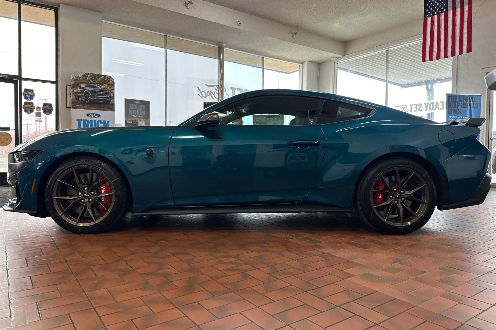 New 2026 Adriatic Blue Metallic Ford Dark Horse® Premium image 8