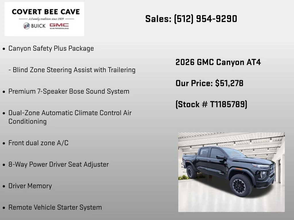 New 2026 Black GMC AT4 image 37