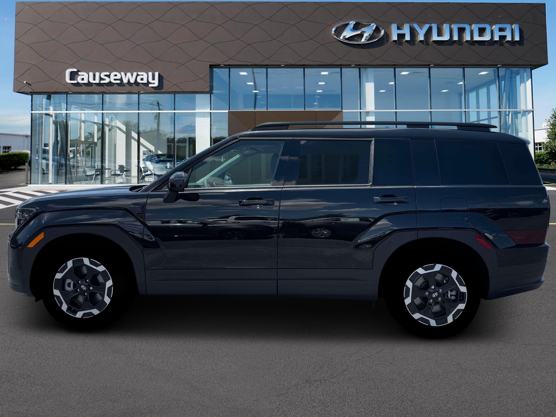 New 2026 Black Hyundai SEL AWD image 3