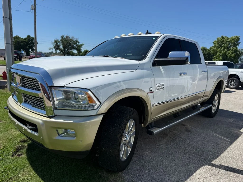 Used 2016 White Ram Laramie Longhorn image 7