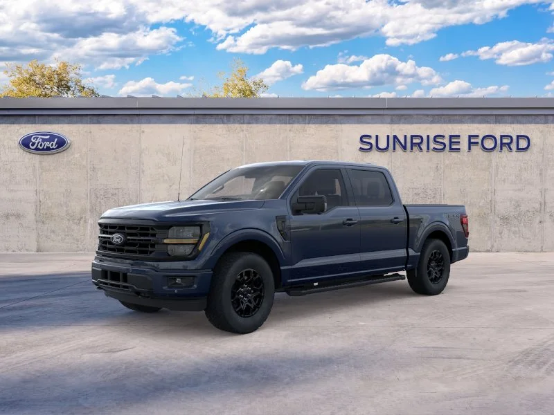 New 2026 Antimatter Blue Metallic Ford XLT image 1