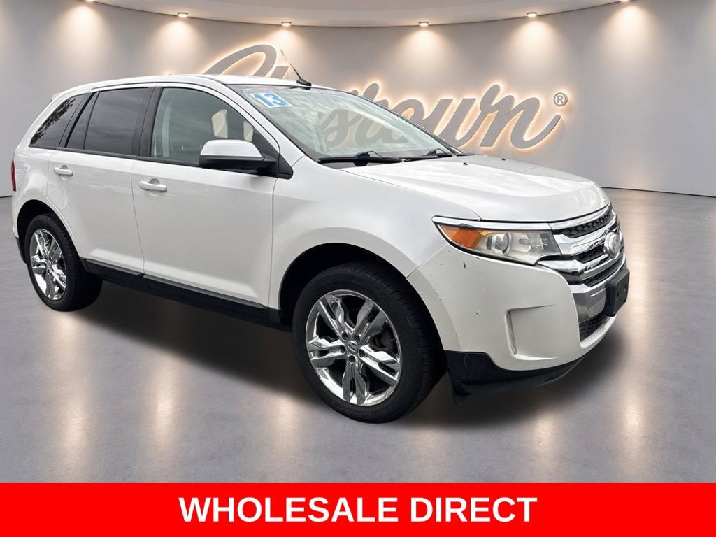 Used 2013 White Platinum Clearcoat Metallic Ford SEL image 7