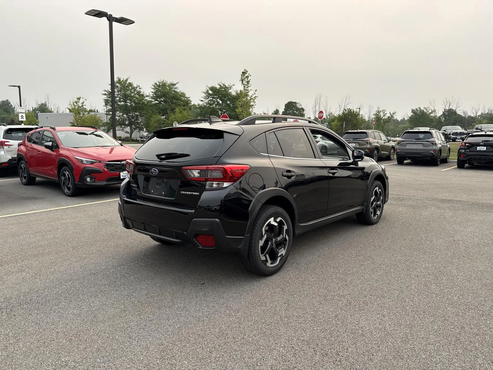 Used 2021 Crystal Black Silica Subaru Limited image 4