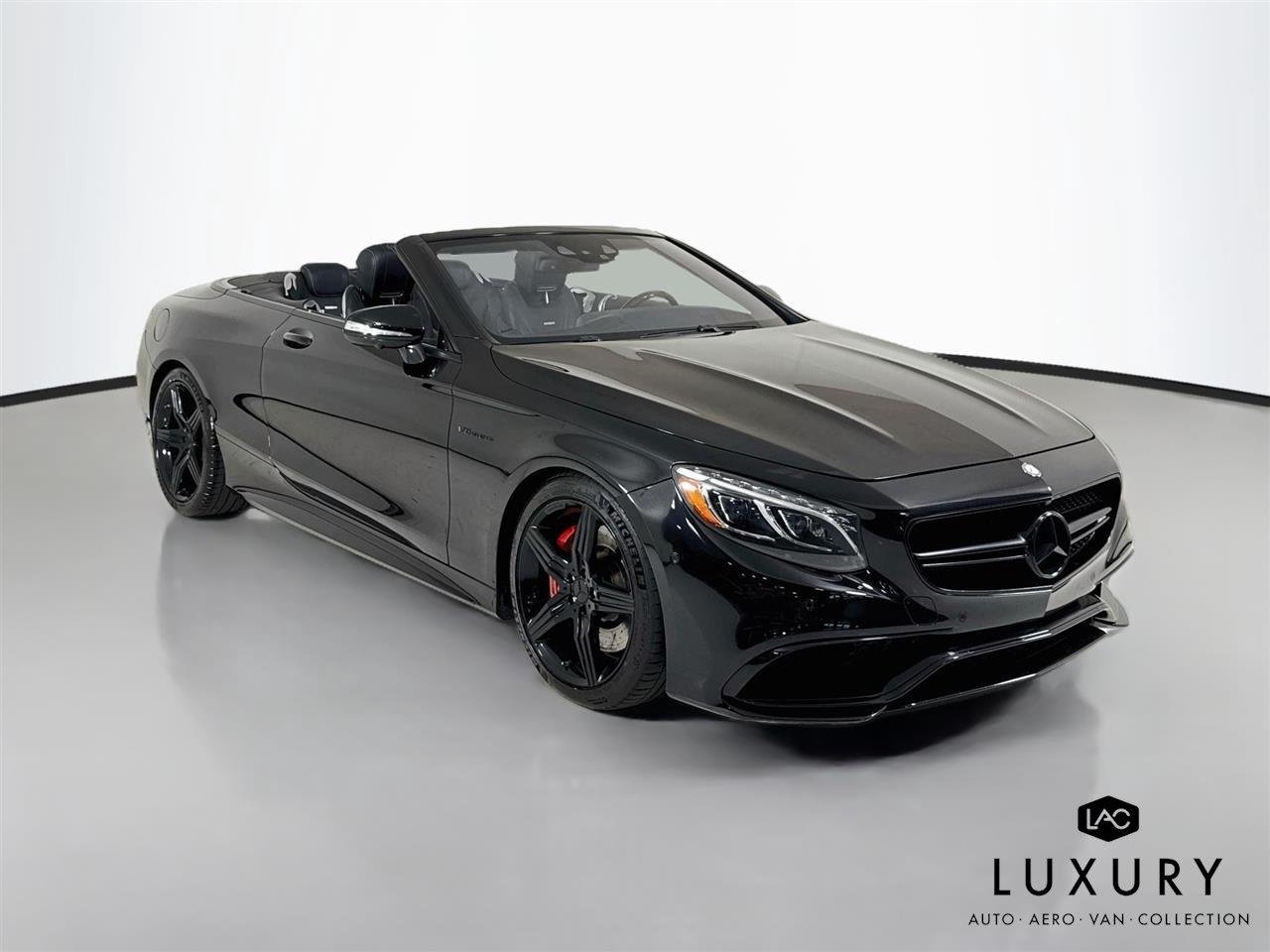 Used 2017 Obsidian Black Metallic Mercedes-Benz AMG® S 63 Conv | $187k MSRP | Designo Leather | Warmth & Comfort image 2