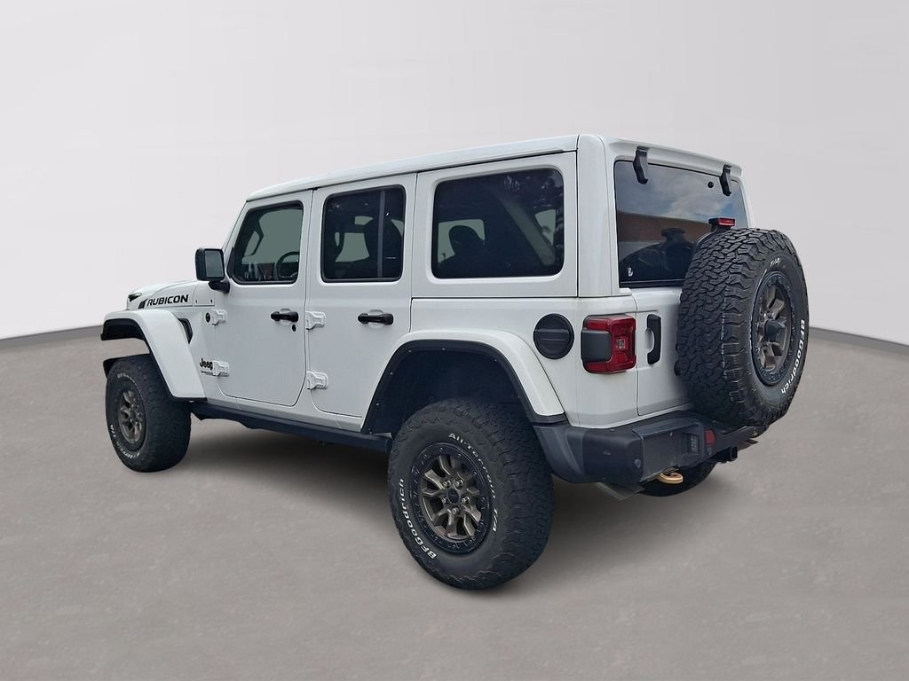 Used 2021 Bright White Clearcoat Jeep Unlimited Rubicon 392 image 6