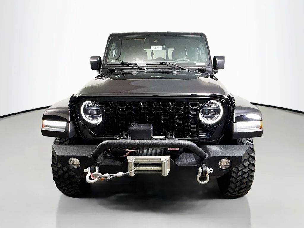 Used 2024 Black Clearcoat Jeep Willys image 2