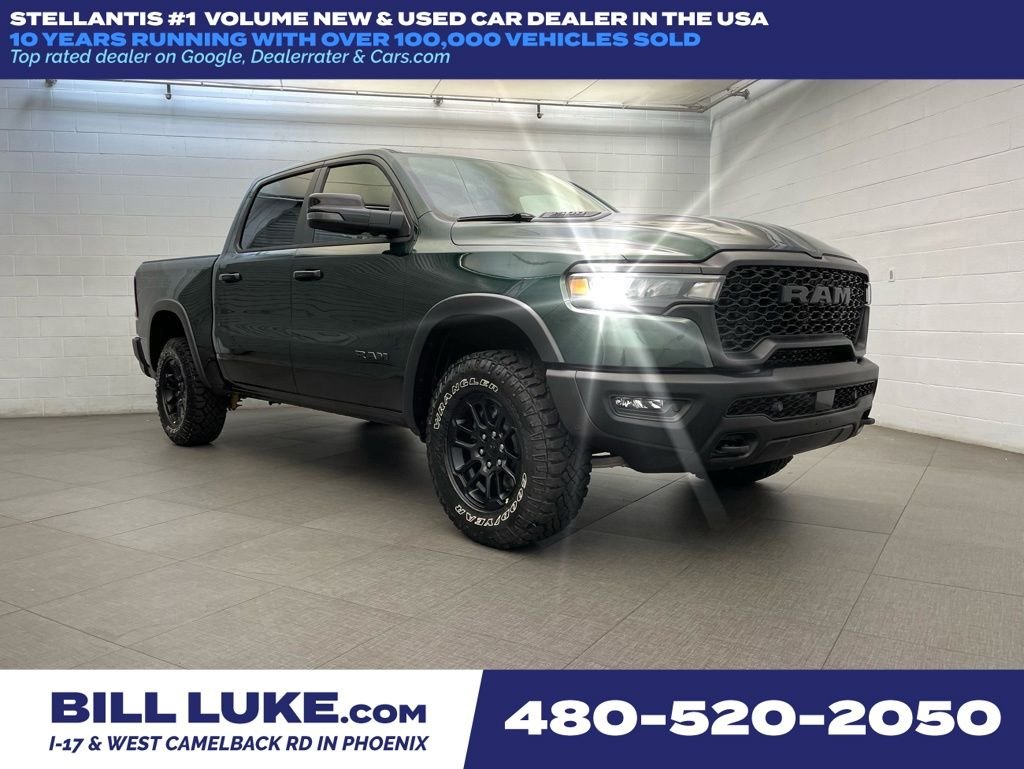 New 2026 Serrano-Green Metallic Exterior Paint RAM Rebel image 1