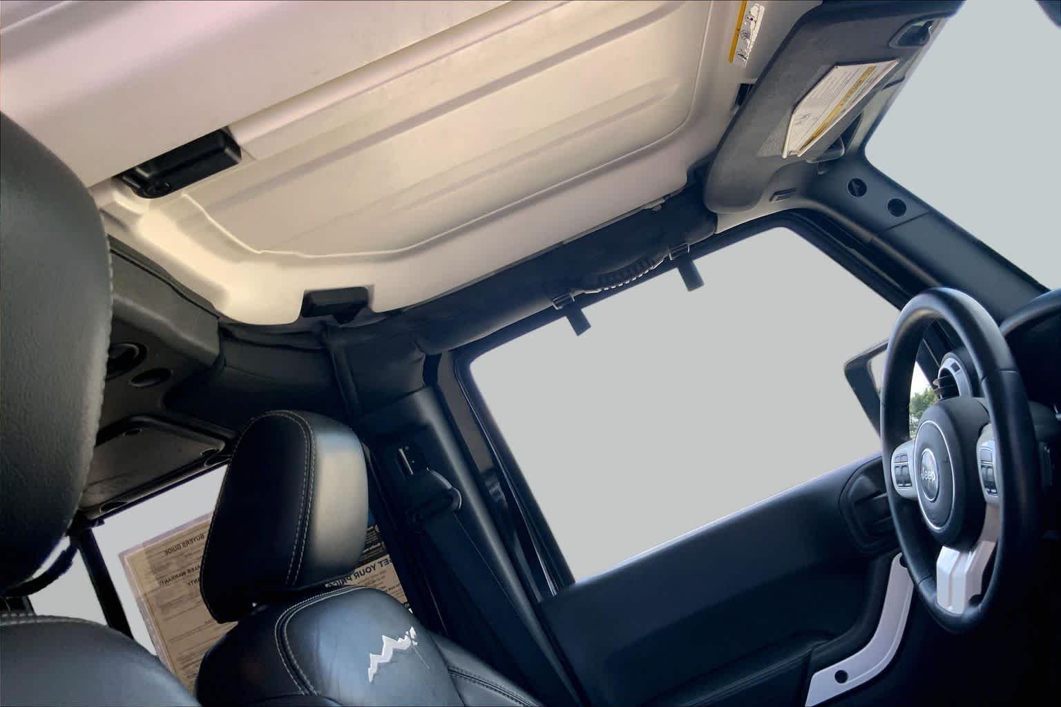 Used 2015 Black Clearcoat Jeep Wrangler X image 13