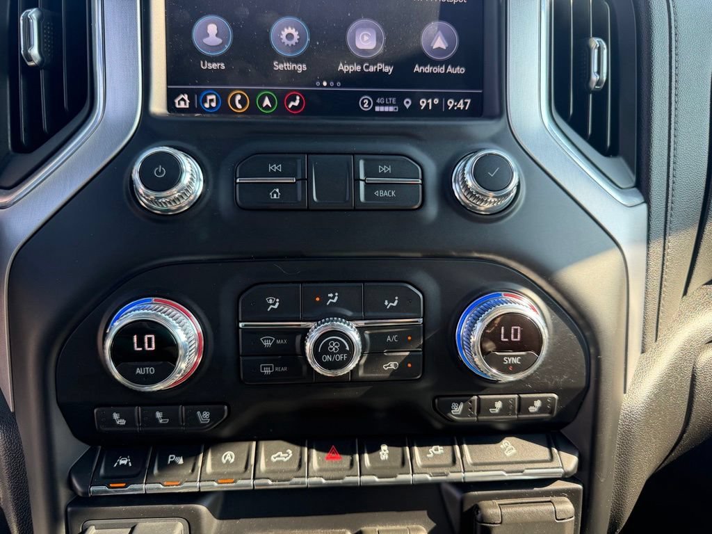 Used 2021 DARK SKY METALLIC GMC SLT image 35