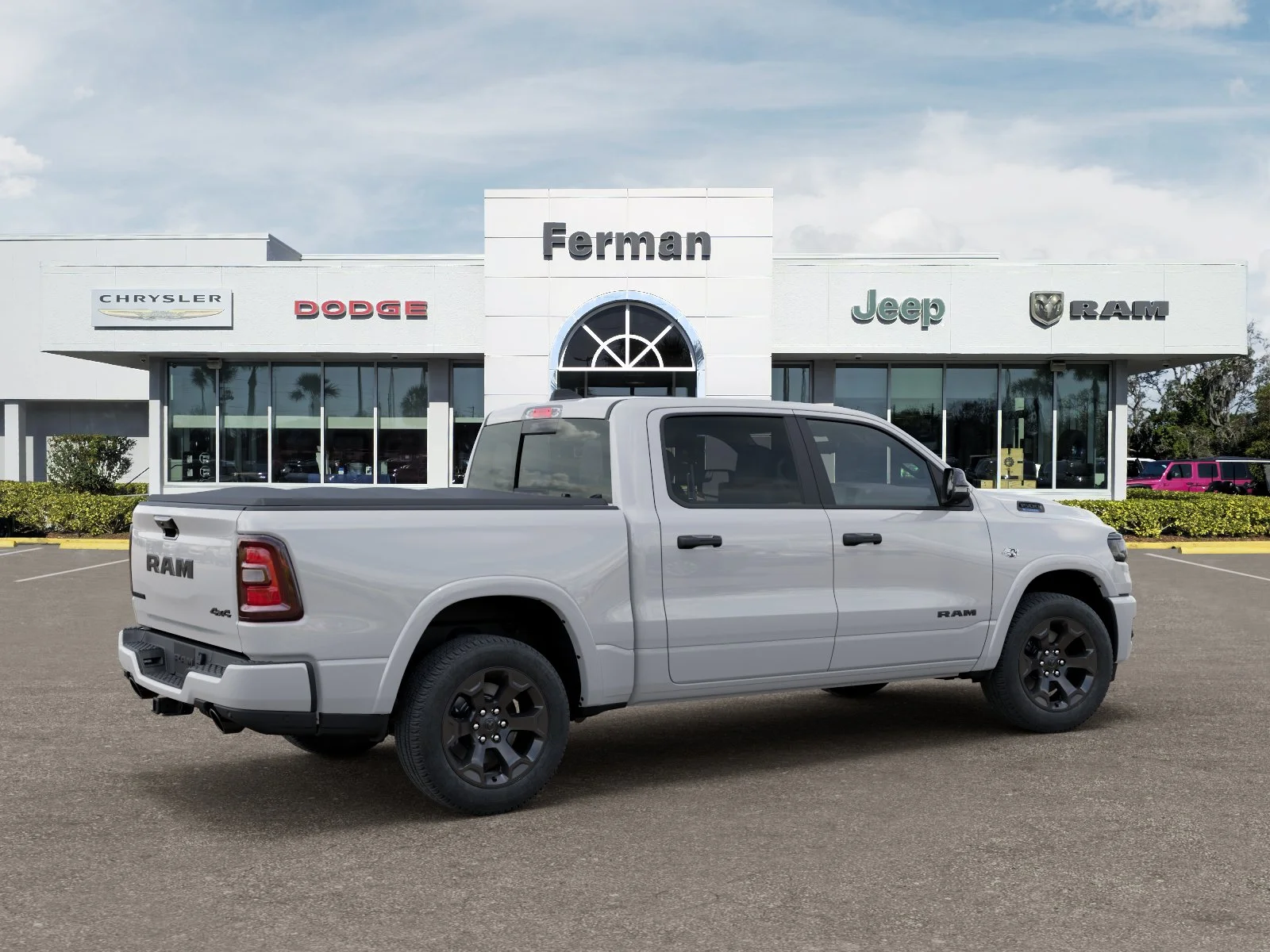 New 2026 Bright White Clear-Coat Exterior Paint RAM DC650 Hemi Supercharged image 36