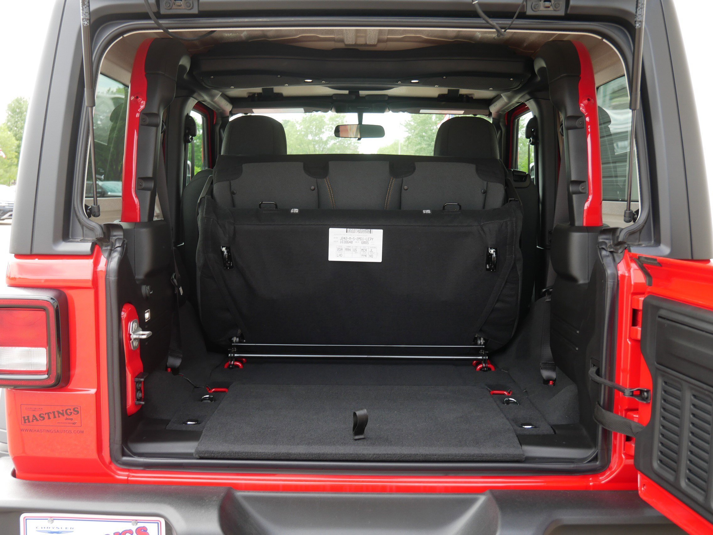New 2026 Firecracker Red Clearcoat Jeep Sport image 4