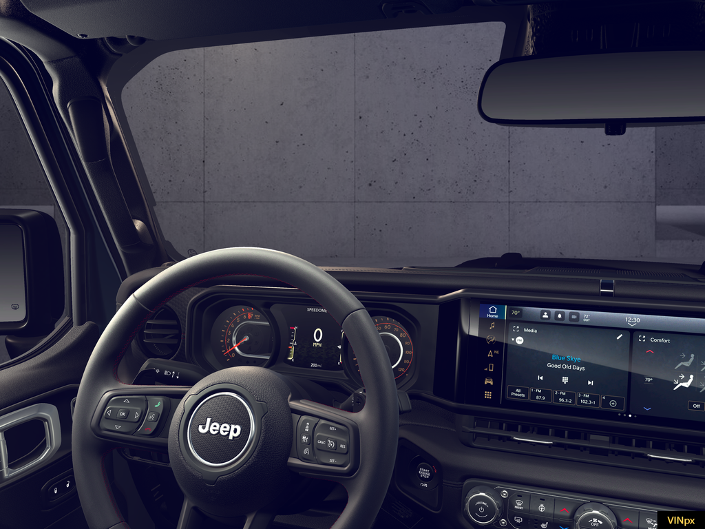 New 2026 Bright White Clear-Coat Exterior Paint Jeep  image 22