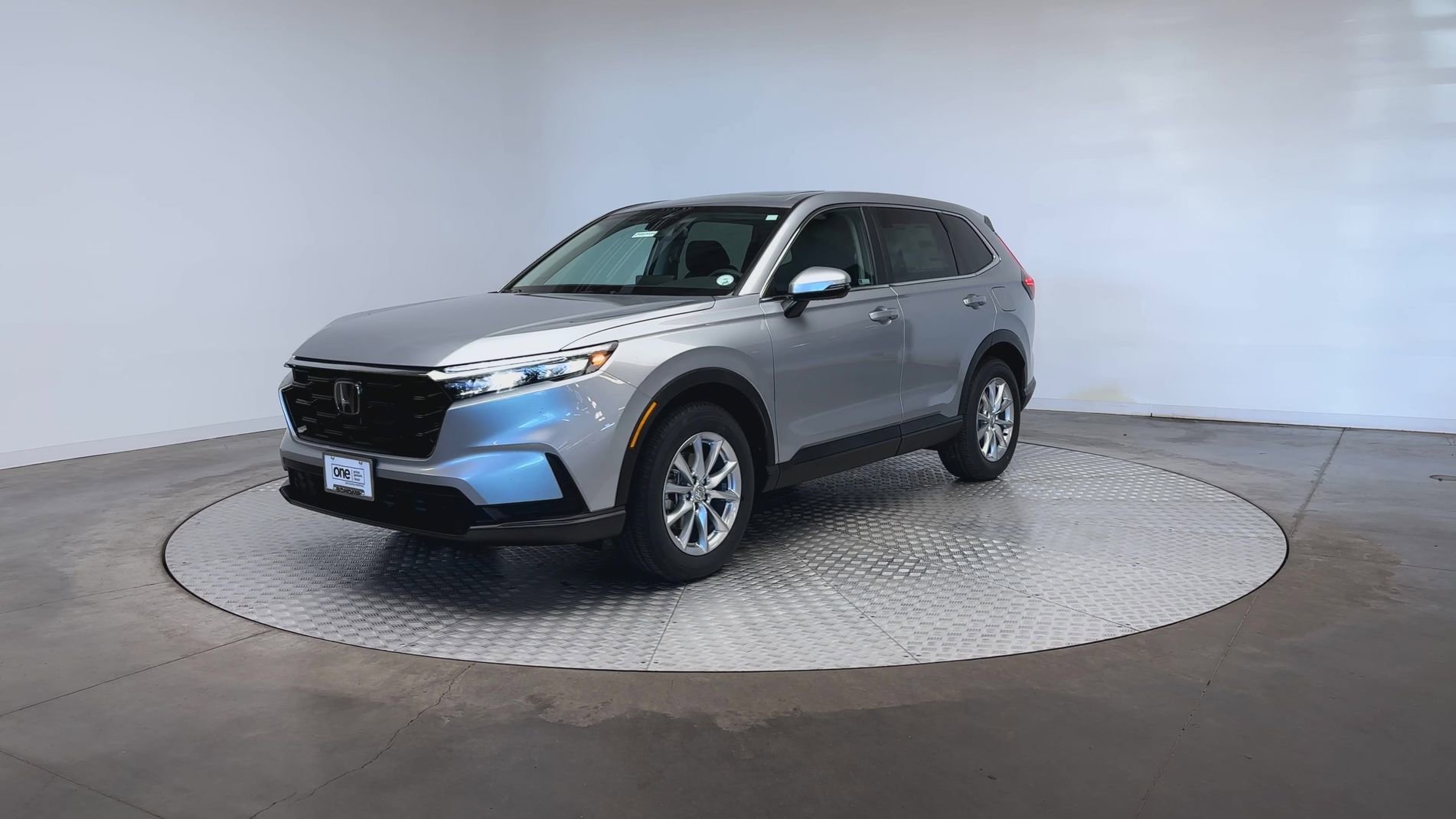 New 2026 Solar Silver Metallic Honda EX image 4