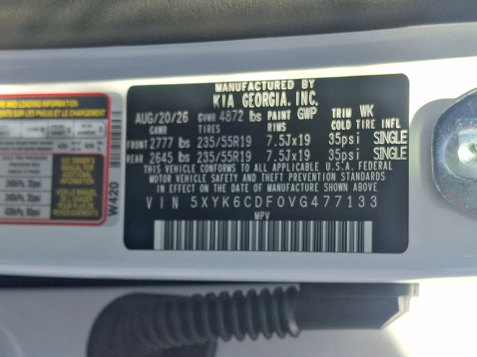 New 2027 White Kia X-Line image 21