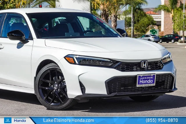 New 2026 Platinum White Pearl Honda 2WD SPORT image 2