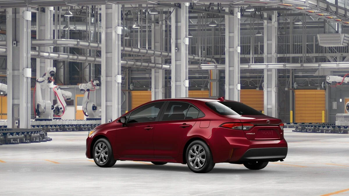 New 2026 Ruby Flare Pearl Toyota LE image 6