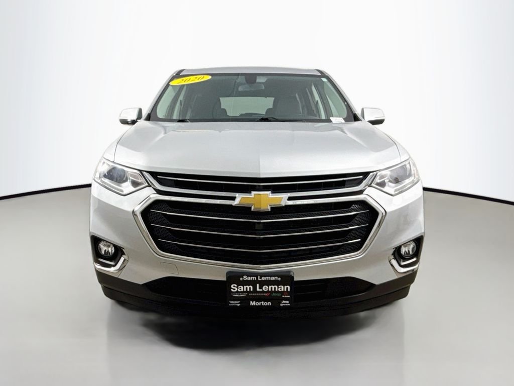 Used 2020 Chevrolet Traverse 1LT with VIN 1GNERGKW4LJ184418 for sale in Champaign, IL