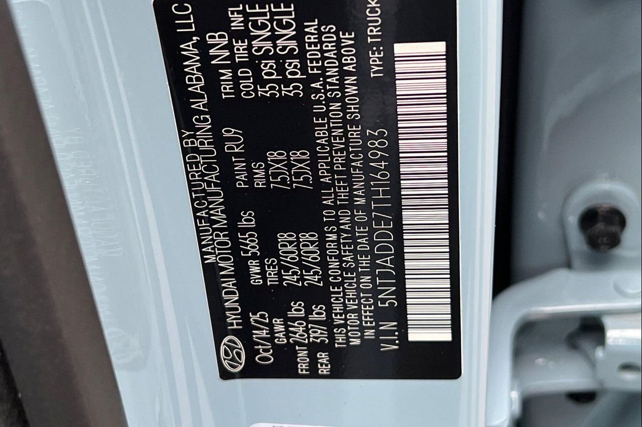 New 2026 Blue Hyundai SE AWD image 37