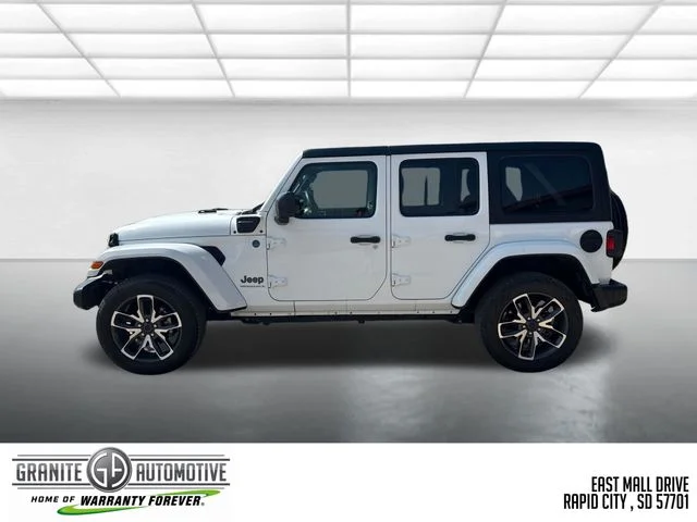 Used 2024 White Jeep Sport S 4xe image 2