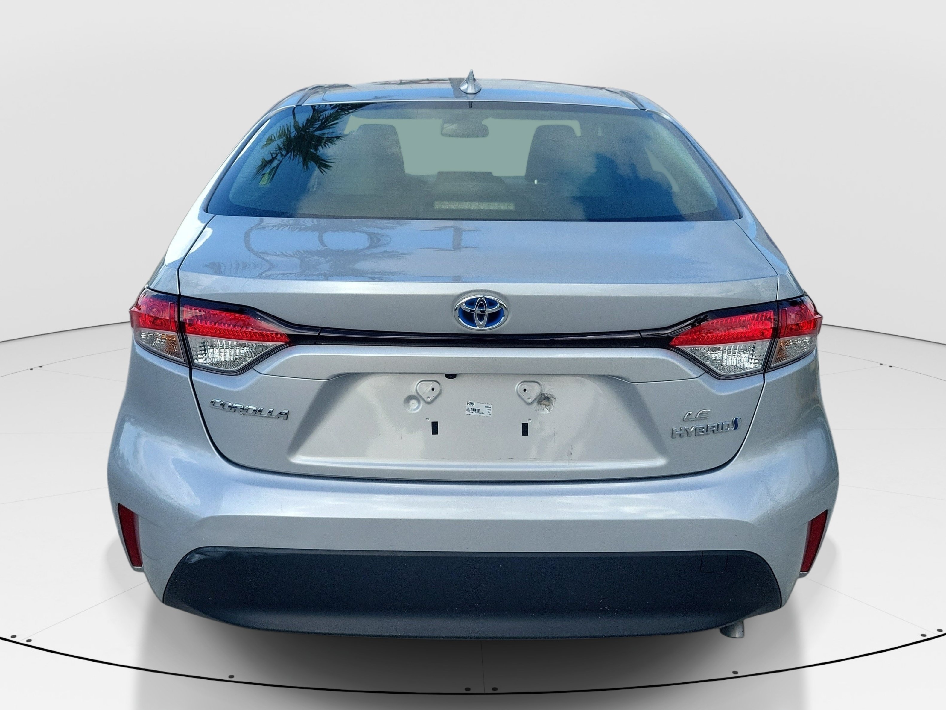 Used 2024 Classic Silver Metallic Toyota Hybrid LE image 6