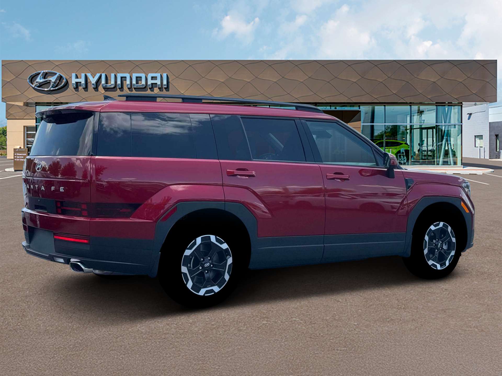 New 2026 Red Hyundai SEL FWD image 8
