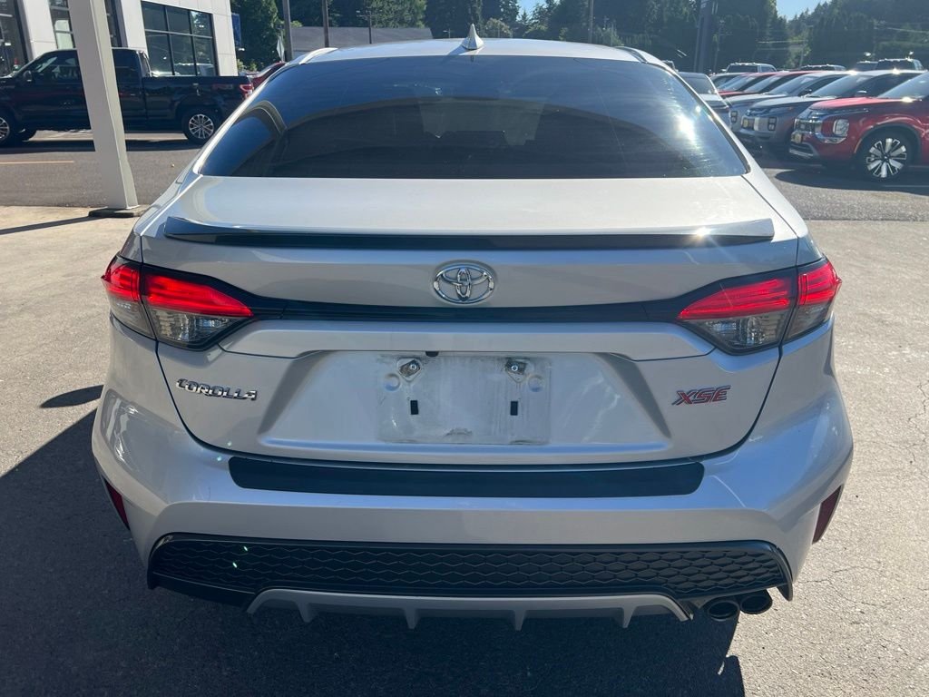 Used 2022 Classic Silver Metallic Toyota XSE image 6