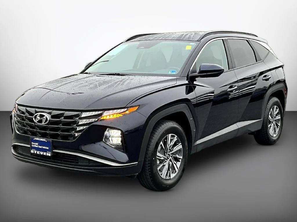 Used 2024 Blue Hyundai Blue image 3