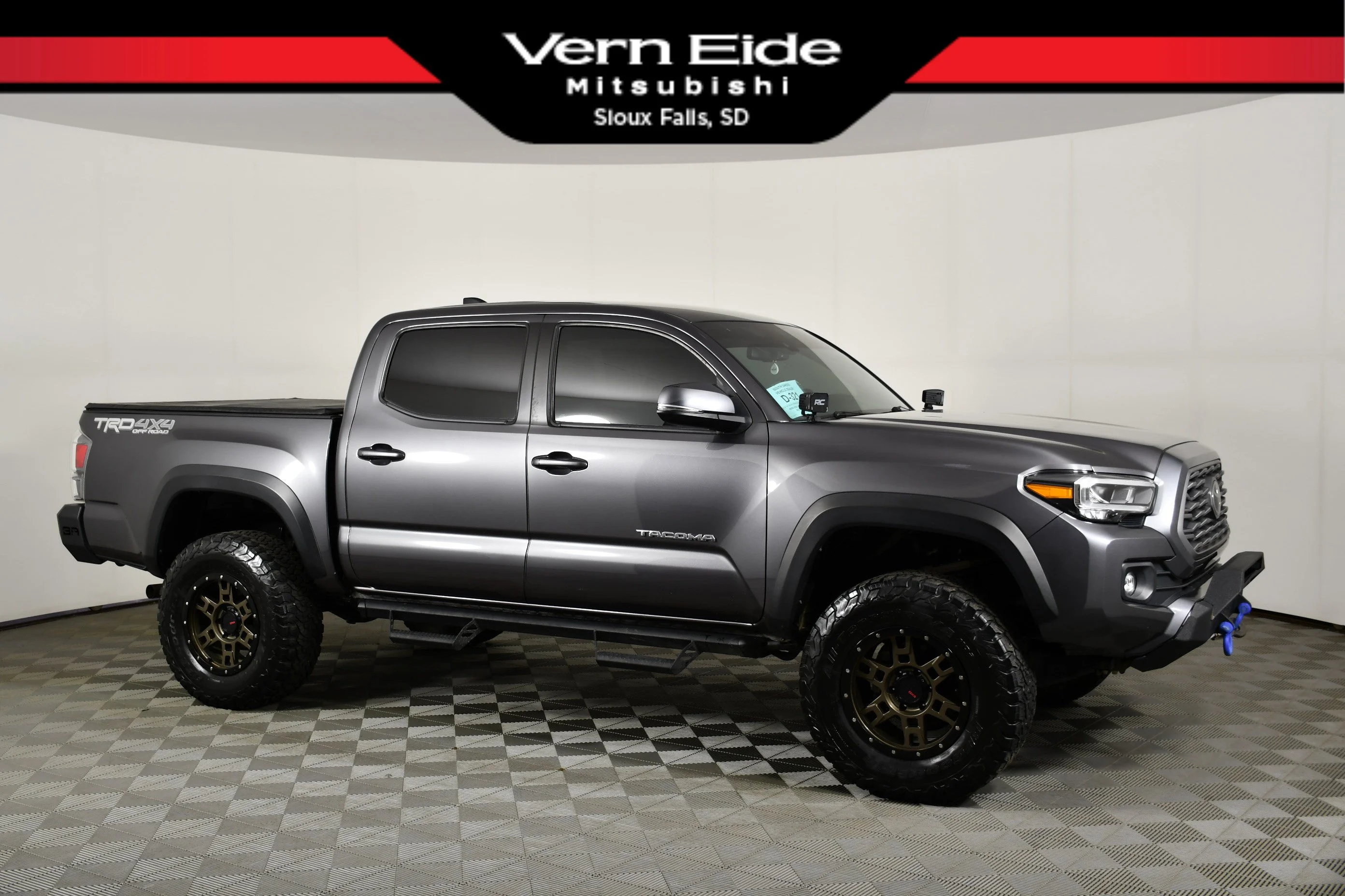 Used 2022 Magnetic Gray Metallic Toyota TRD Off Road image 1