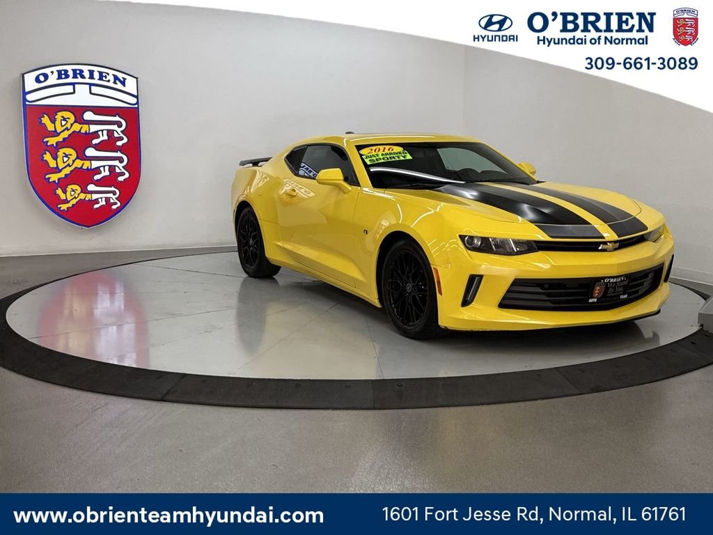 Used 2016 Bright Yellow Chevrolet 1LT image 1