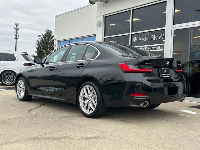 Certified Used 2025 Black Sapphire Metallic BMW 330i xDrive image 8