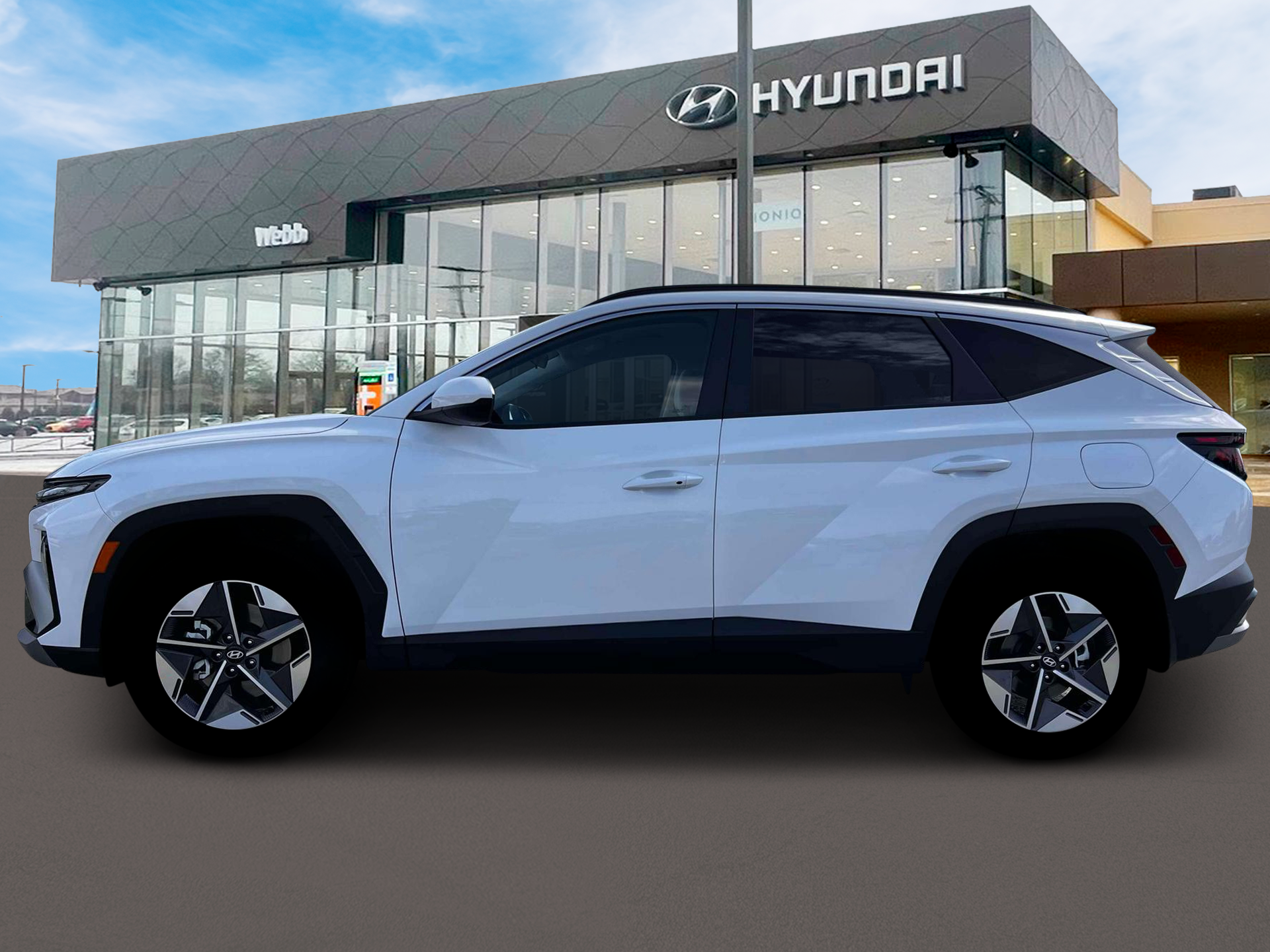 New 2026 White Hyundai SEL AWD image 3